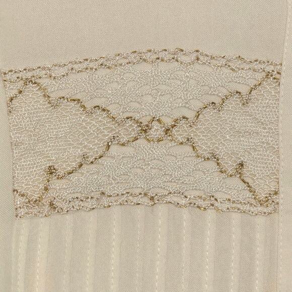 Soft Surroundings Ivory White Sydney Button Up Lagenlook Boho Tunic Top - Picture 4 of 7